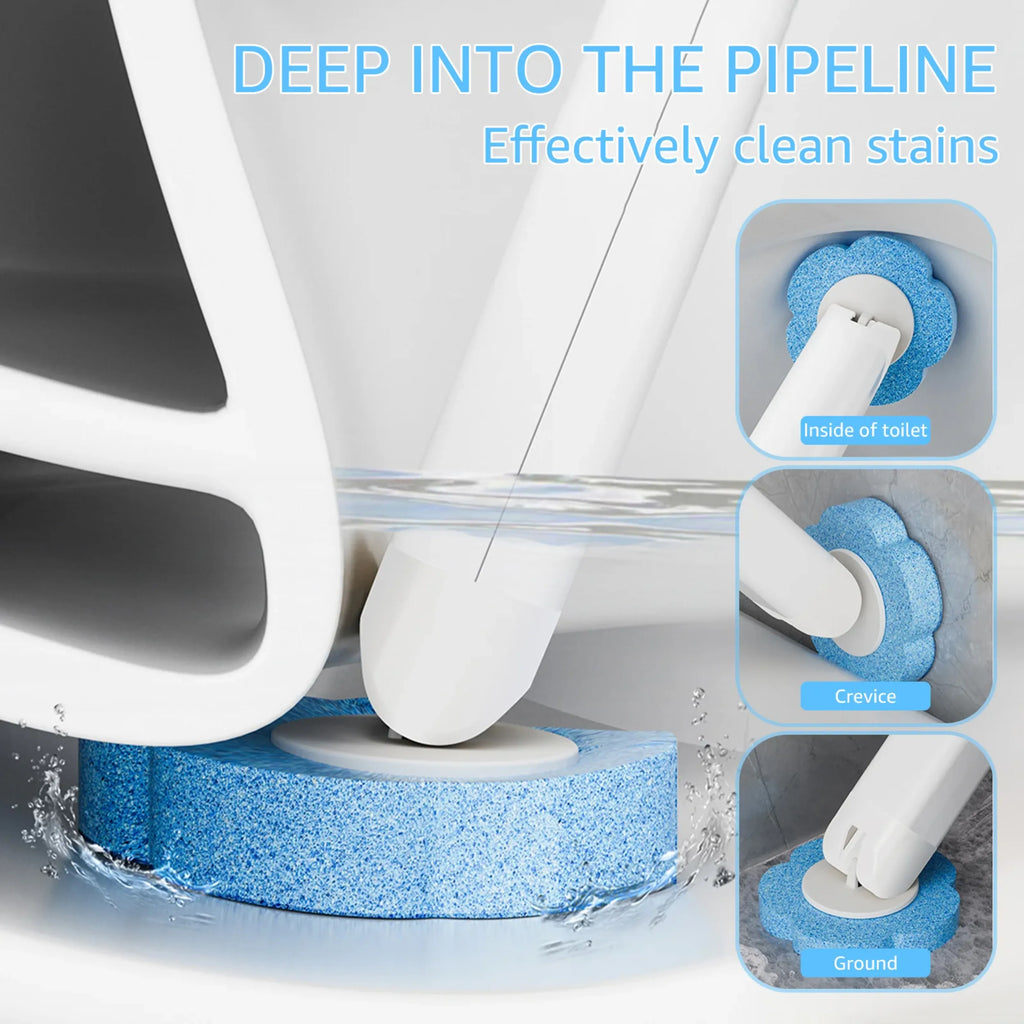 ⚡SUMMER SALE⚡Touch-Free Disposable Toilet Brush Kit