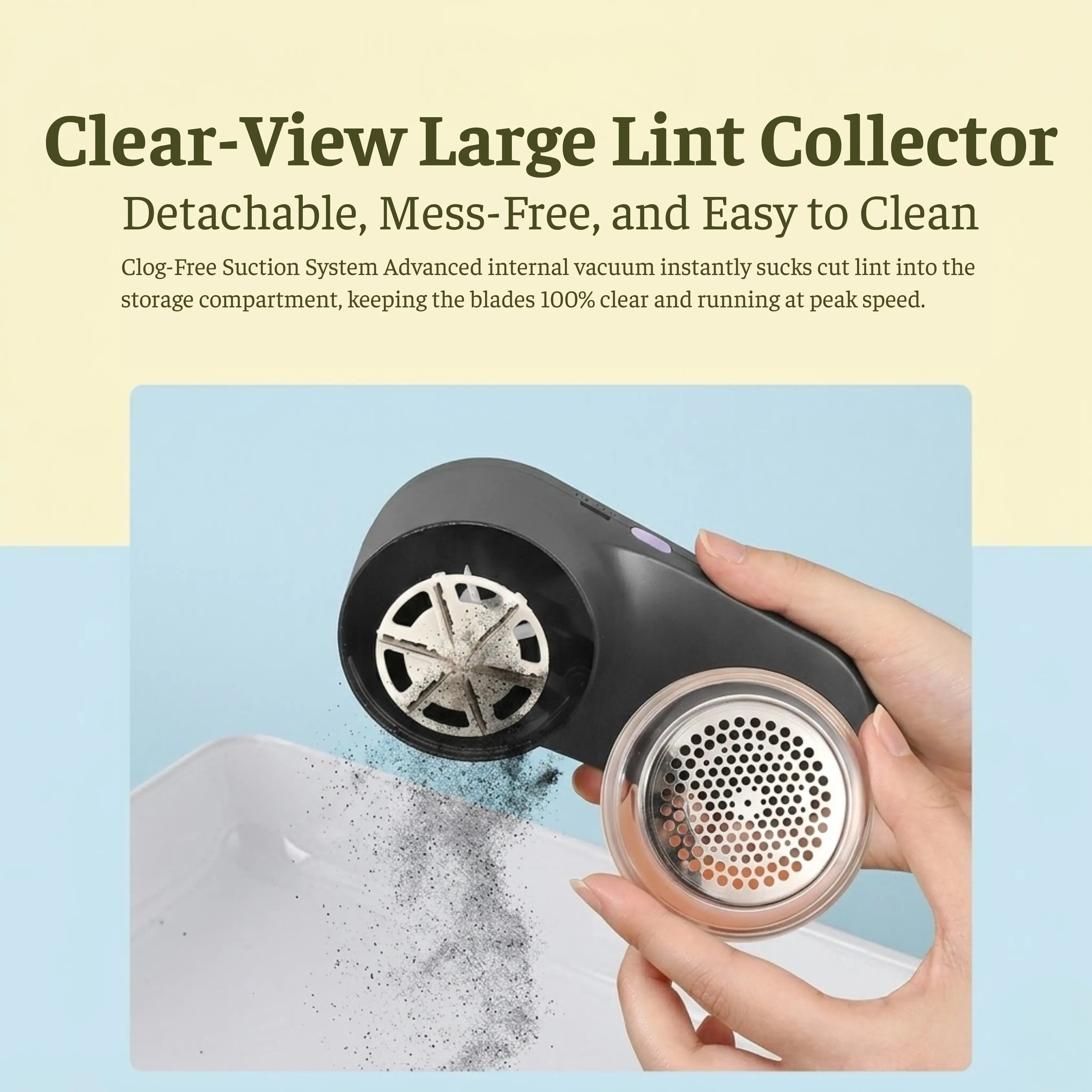 ✨ EXCLUSIVE ONLINE DEAL✨ Ultimate All-Fabric Defuzzer & USB Rechargeable Lint Trimmer