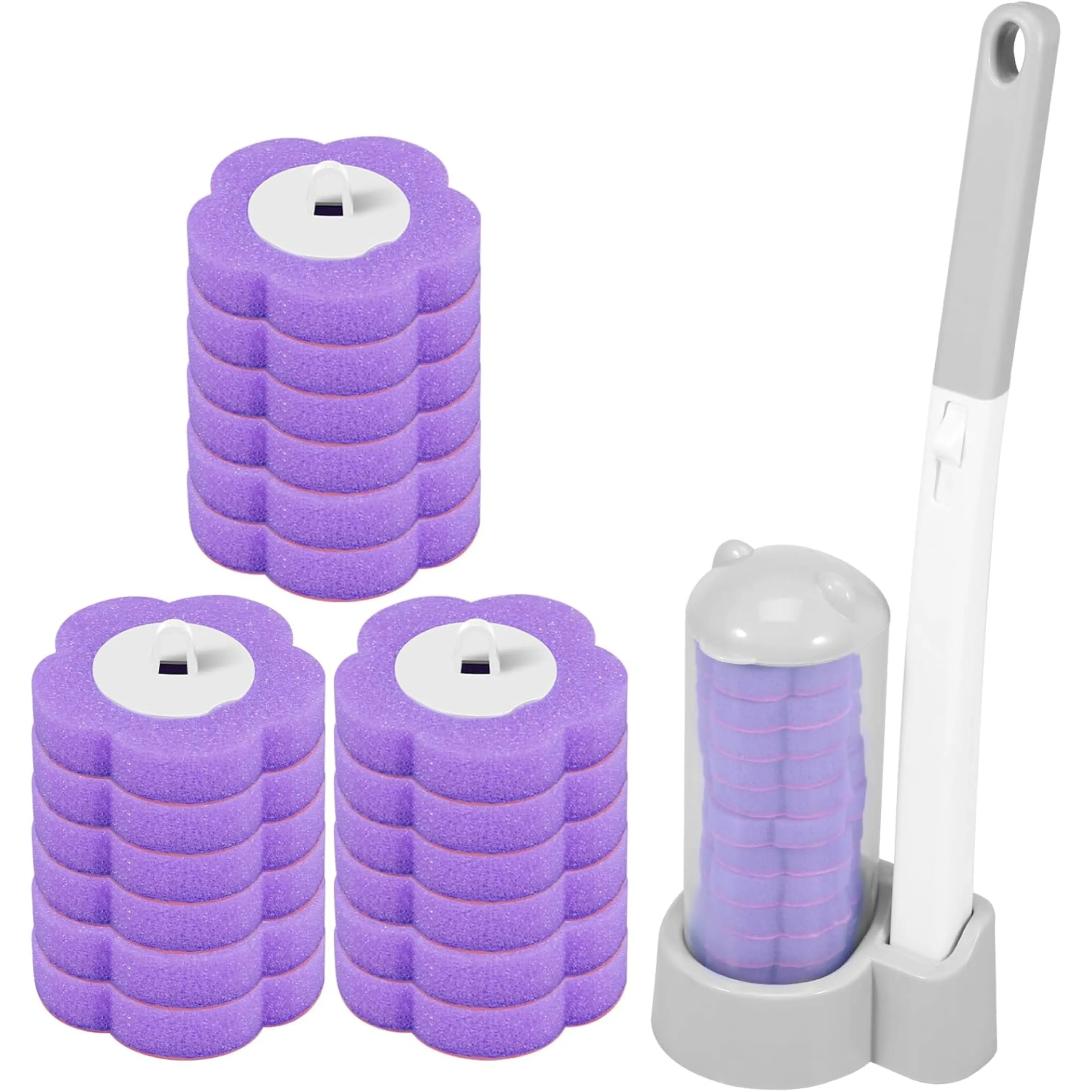 ⚡SUMMER SALE⚡Touch-Free Disposable Toilet Brush Kit