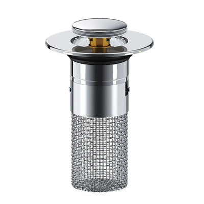 🔥Limited Time 50% OFF🔥2-in-1 Pop-Up Sink Strainer -  Hair Stopper & Drain Plug