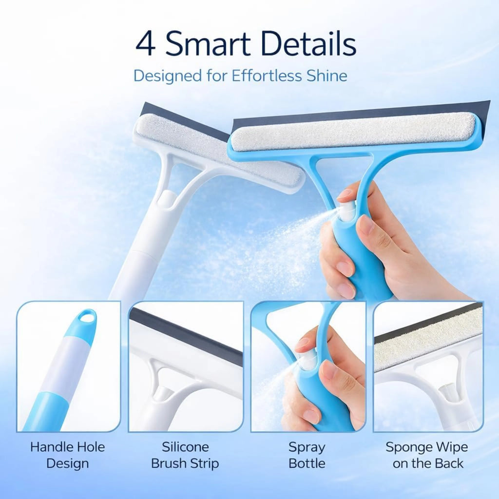 🛍️ EXTRA SAVINGS ACTIVE NOW🛍️ Multi-Surface 3-in-1 Spray Glass Wiper