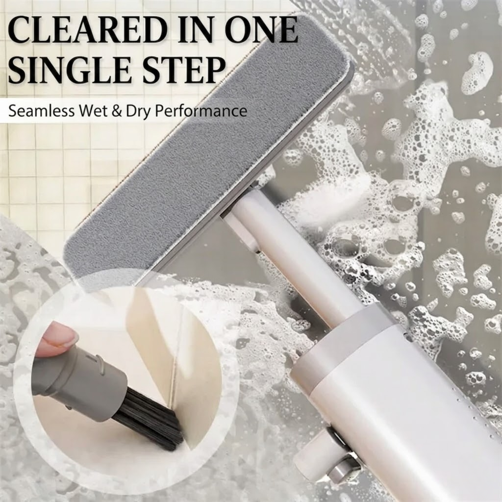 🚨 LAST CHANCE: 50% OFF🚨 Zero-Touch Self-Wringing Compact Flat Mop