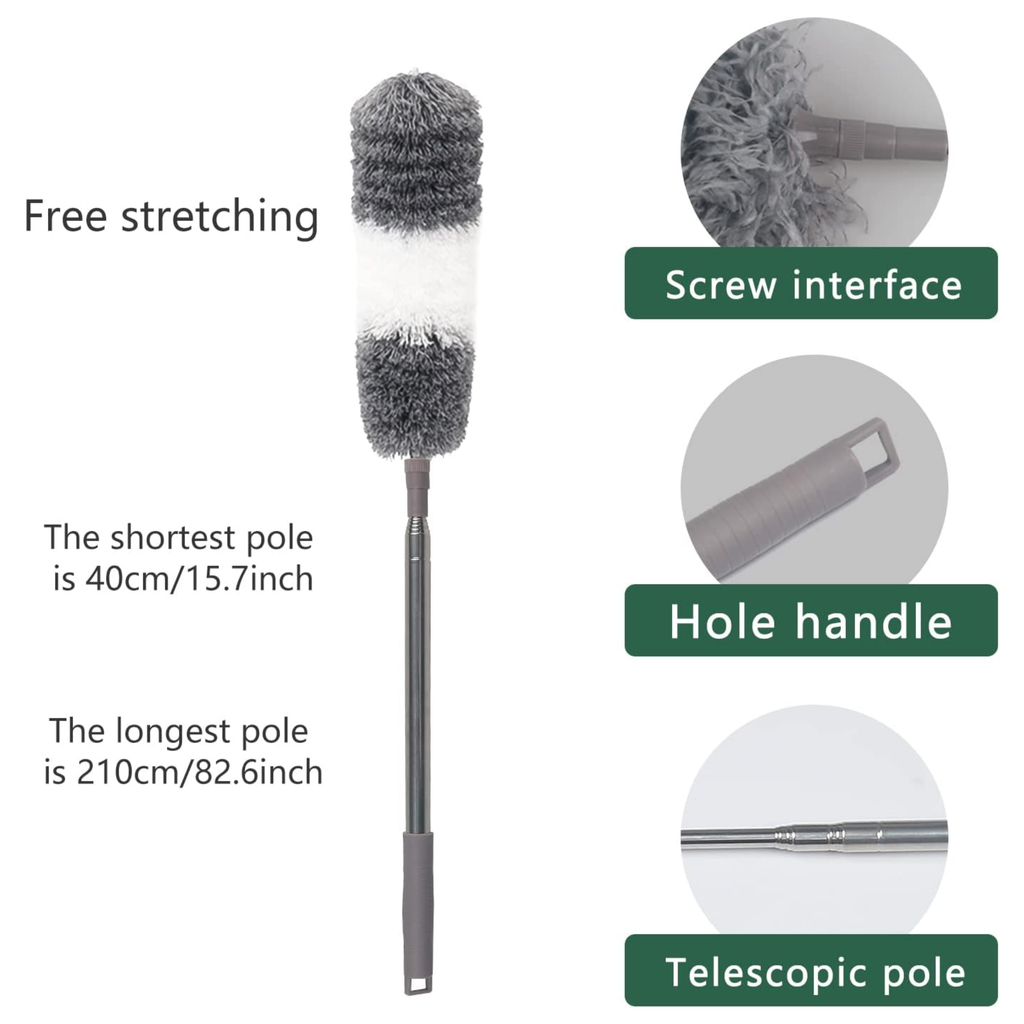 7.8ft Telescopic Ceiling Fan & Gap Duster Kit