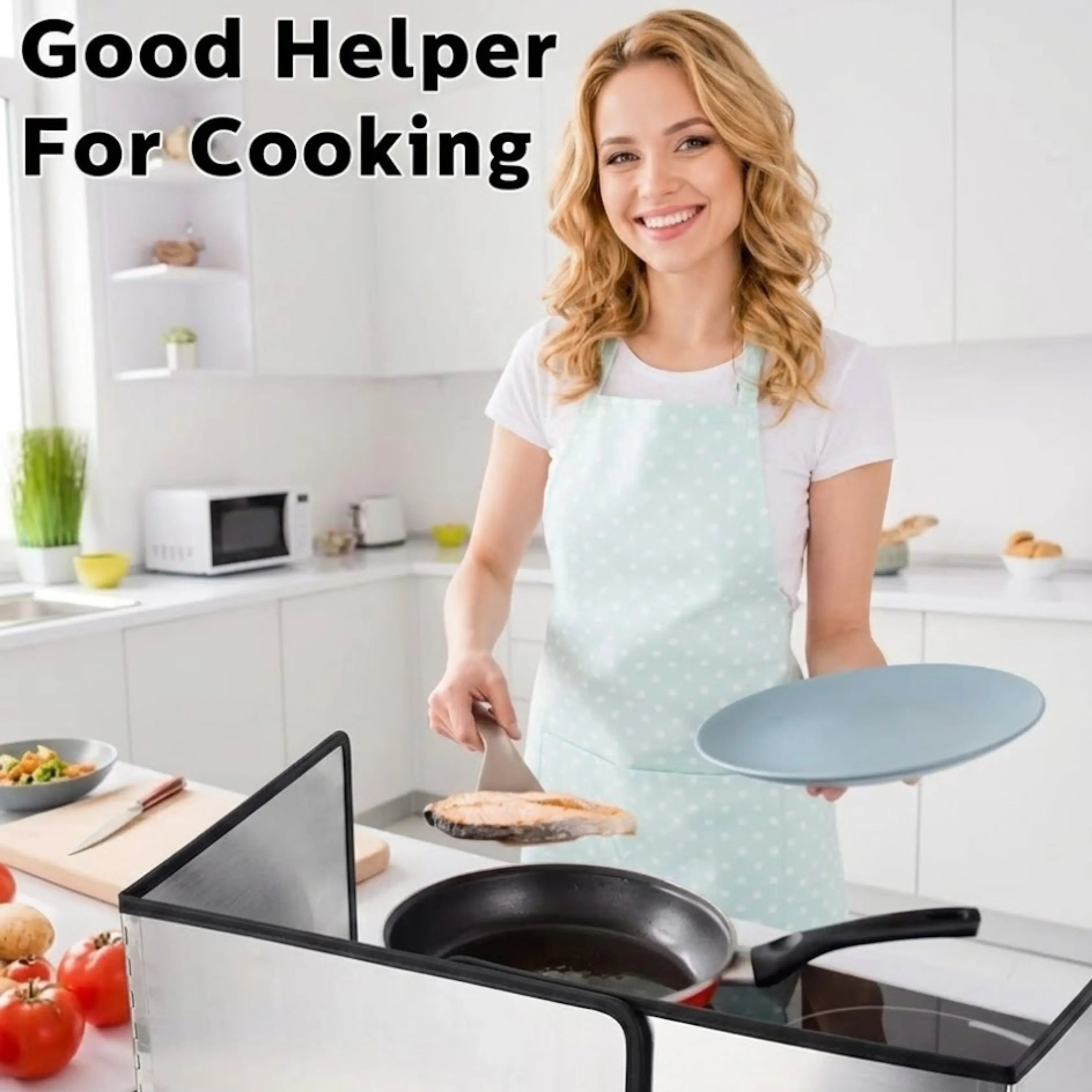 💫 SPECIAL OFFER ENDS SOON💫 Premium Stainless Steel Foldable Oil Splatter Guard
