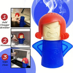 7-Minute Eco-Steam Microwave Cleaner