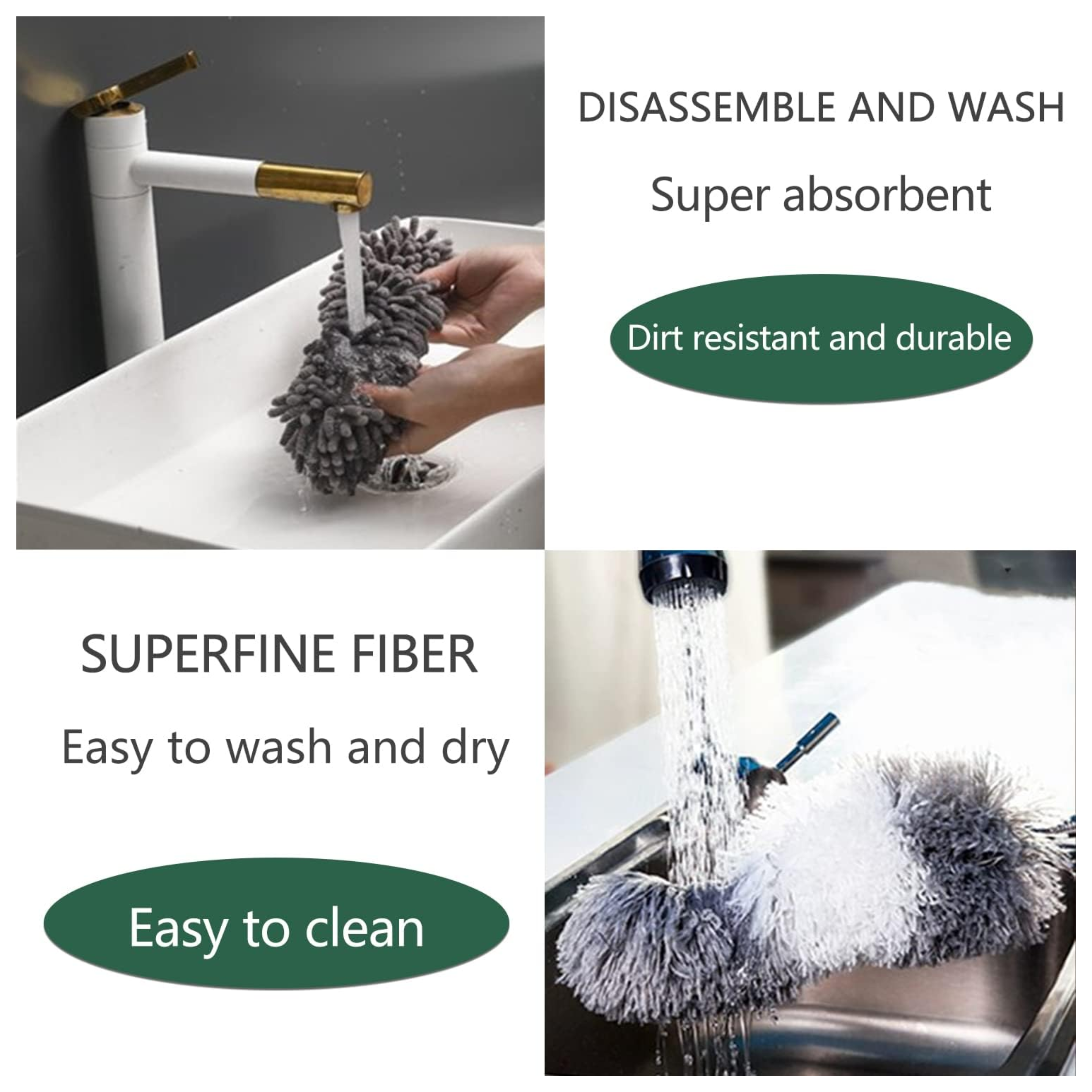 7.8ft Telescopic Ceiling Fan & Gap Duster Kit