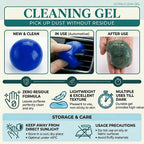 Residue-Free Dust Cleaning Gel – Universal for Crevices, Decor & Furniture