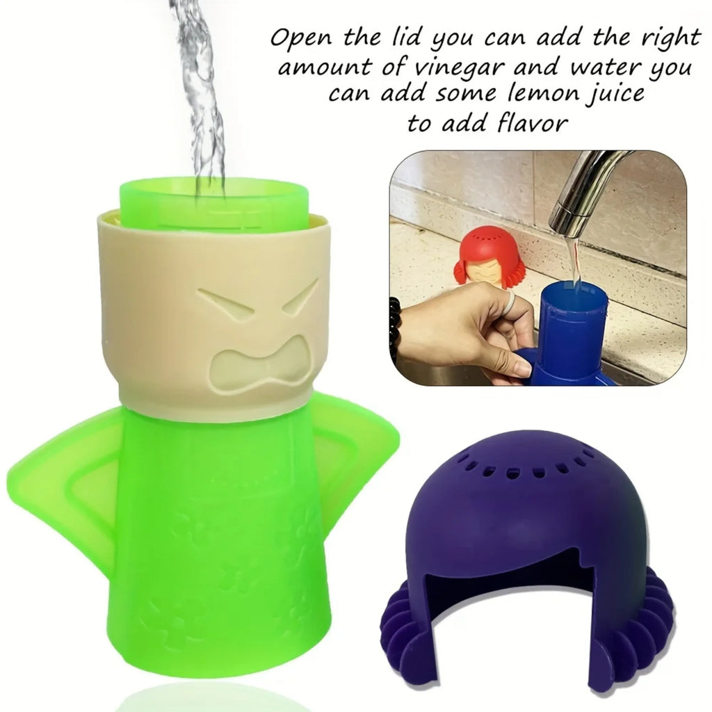 7-Minute Eco-Steam Microwave Cleaner