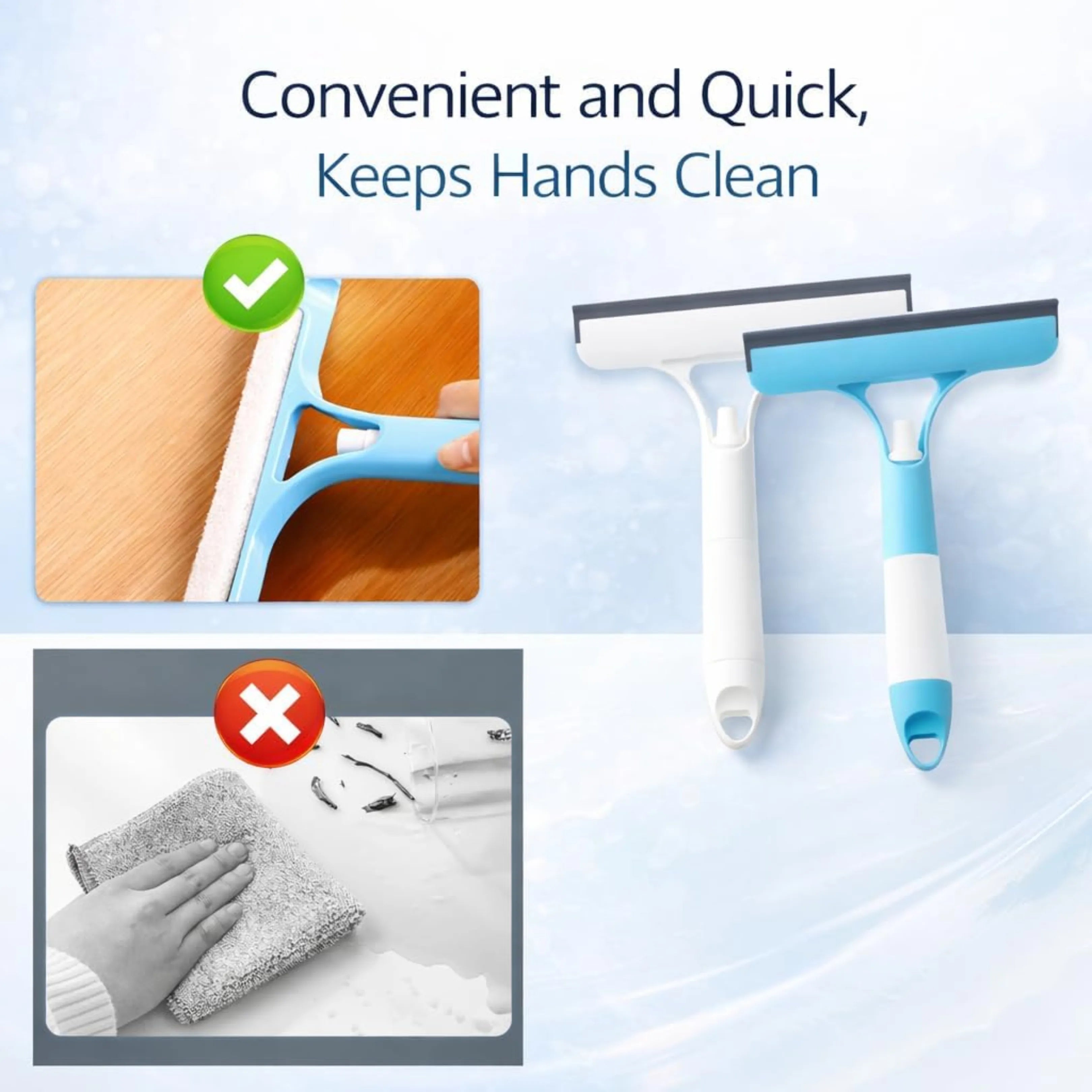 🛍️ EXTRA SAVINGS ACTIVE NOW🛍️ Multi-Surface 3-in-1 Spray Glass Wiper