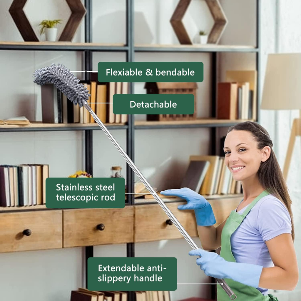7.8ft Telescopic Ceiling Fan & Gap Duster Kit