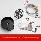 💦Summer Sale 30% OFF💦 Automatic Cup Washer - High Pressure Glass Cleaner for Kitchen Sink, Beer, Milk, Tea Cups