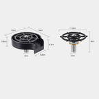 💦Summer Sale 30% OFF💦 Automatic Cup Washer - High Pressure Glass Cleaner for Kitchen Sink, Beer, Milk, Tea Cups