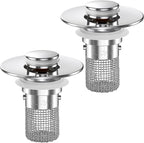 🔥Limited Time 50% OFF🔥2-in-1 Pop-Up Sink Strainer -  Hair Stopper & Drain Plug