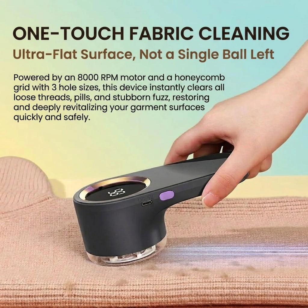 ✨ EXCLUSIVE ONLINE DEAL✨ Ultimate All-Fabric Defuzzer & USB Rechargeable Lint Trimmer