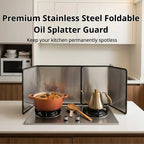 💫 SPECIAL OFFER ENDS SOON💫 Premium Stainless Steel Foldable Oil Splatter Guard