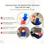 7-Minute Eco-Steam Microwave Cleaner