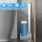 ⚡SUMMER SALE⚡Touch-Free Disposable Toilet Brush Kit