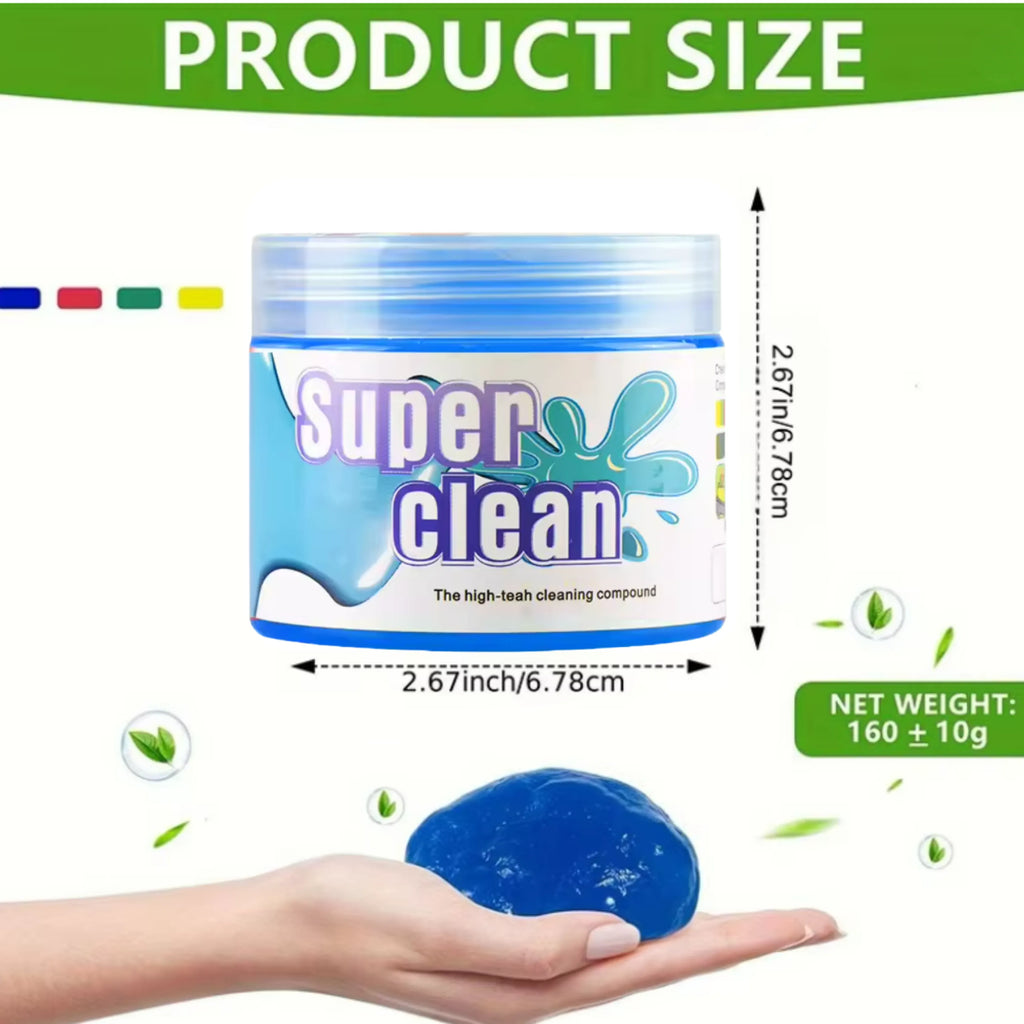 Residue-Free Dust Cleaning Gel – Universal for Crevices, Decor & Furniture